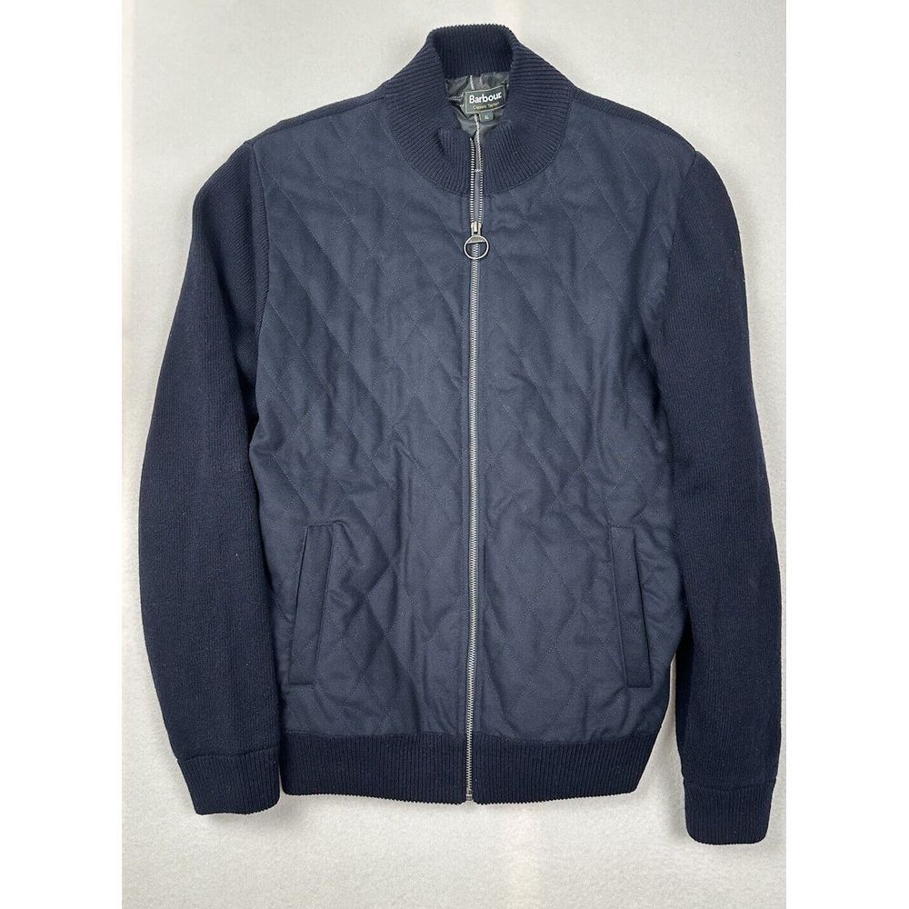Barbour Dark Blue Quilted Vest